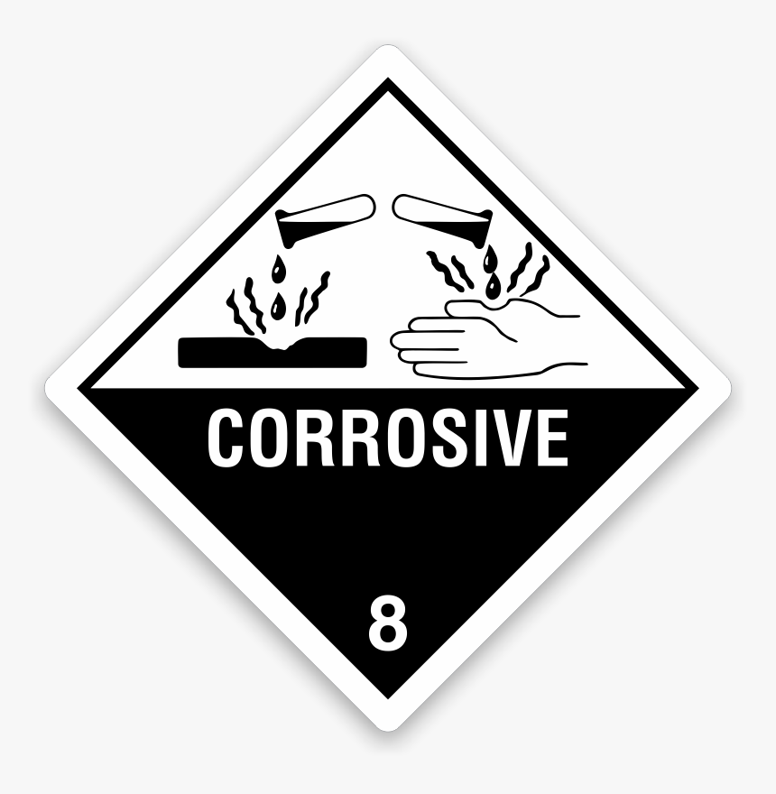 Corrosive 8 Label, HD Png Download - kindpng