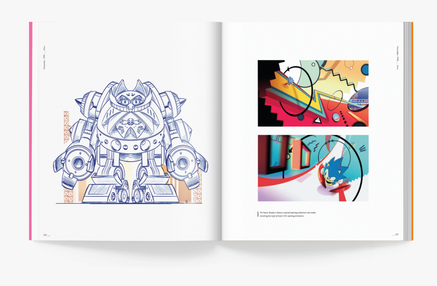 Sonic The Hedgehog Art & Design Book, HD Png Download, Free Download