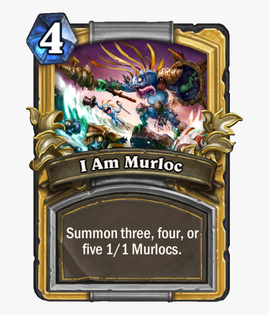 Blizzcon I Am Murloc - Hearthstone I Am Murloc, HD Png Download, Free Download