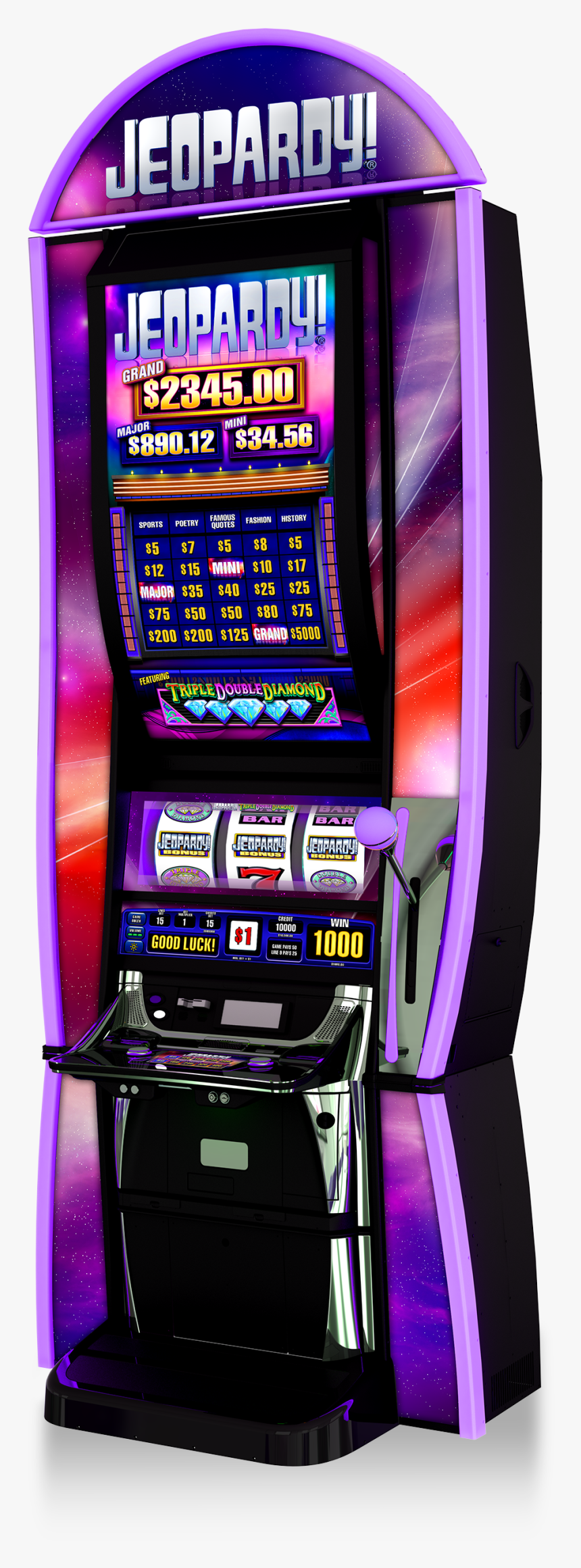 Jeopardy Megatower"
 Class="img Responsive Owl First - Video Game Arcade Cabinet, HD Png Download, Free Download