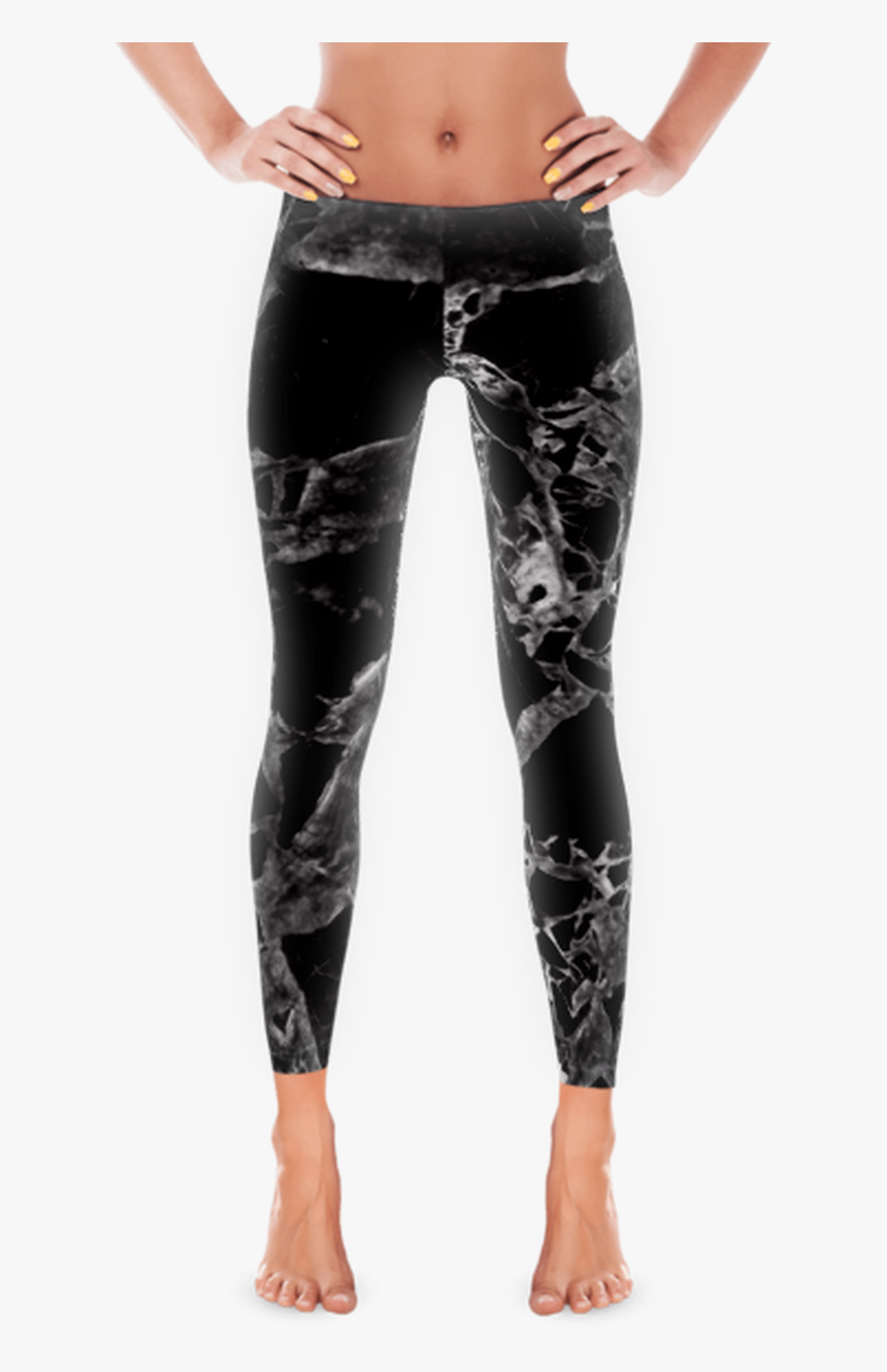 Black Marble Leggings - Mardi Gras Leggings, HD Png Download, Free Download