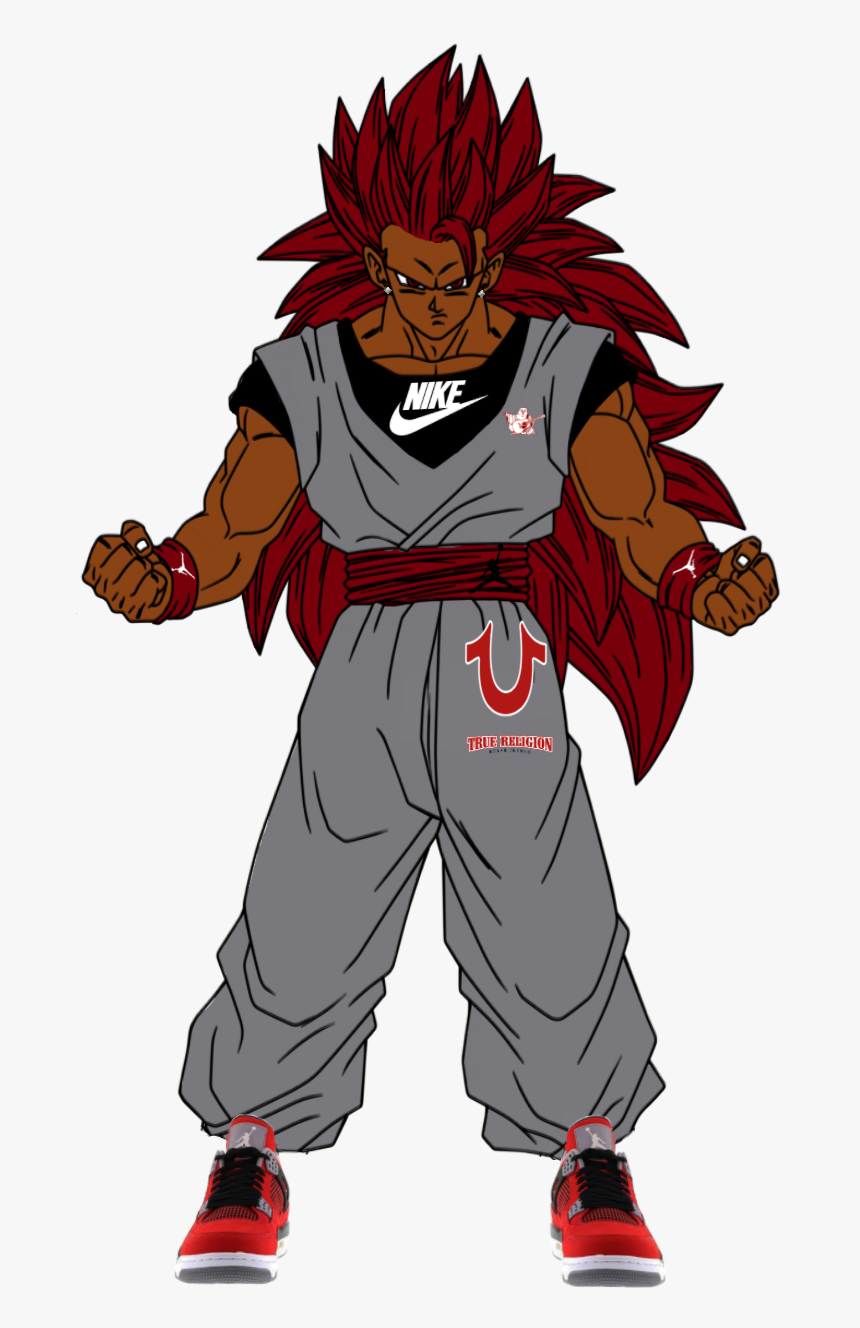 #goku #gokussj3 #ssg #dragonballz #truereligionjeans - Dragon Ball, HD Png Download, Free Download