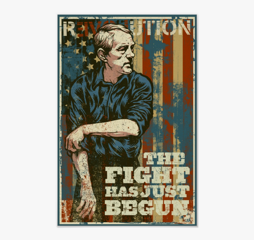 The Fight Has Just Begun Ron Paul Poster - Ron Paul The Fight Has Just Begun, HD Png Download, Free Download