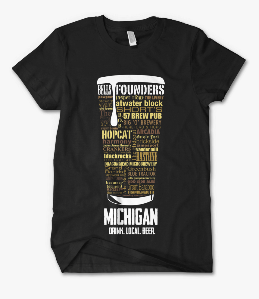 Michigan State Craft Beer Custom Shirt - Blues T Shirt, HD Png Download, Free Download