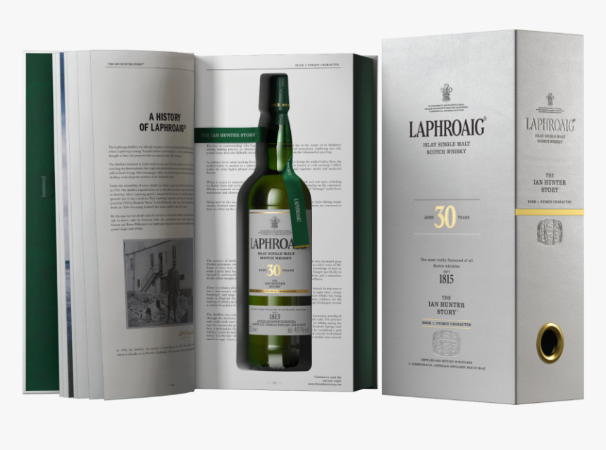 Laphroaig The Ian Hunter Story - Laphroaig 30 Year Old The Ian Hunter Story, HD Png Download, Free Download