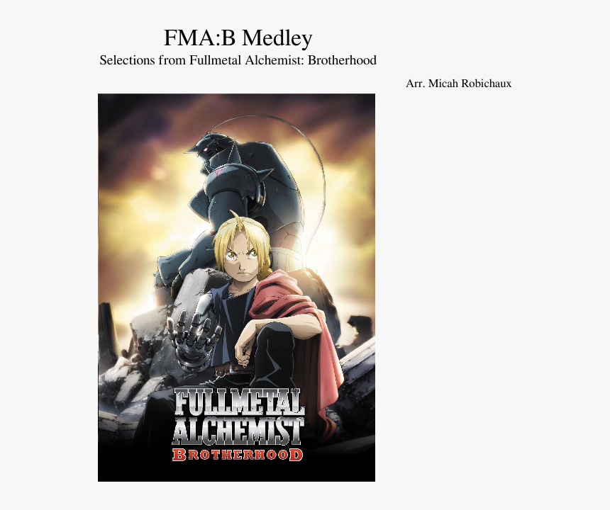 Full Metal Alchemist Brotherhood, HD Png Download, Free Download