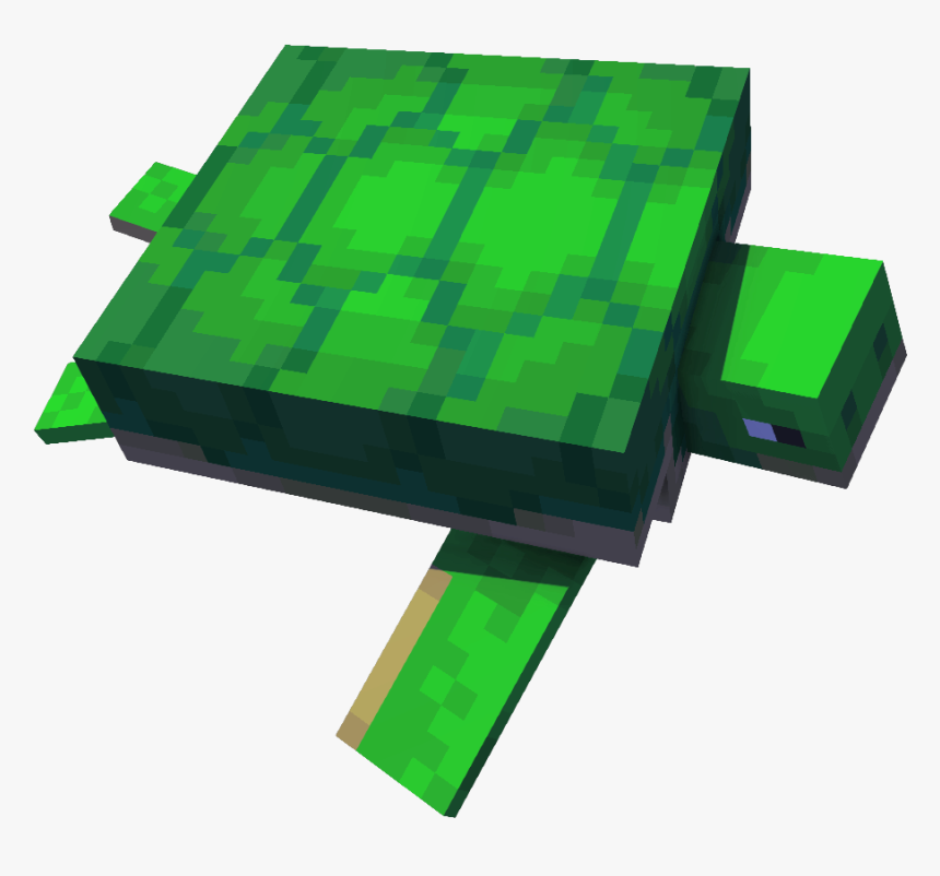 Mam3bmx - Minecraft Sea Turtle Drawing, HD Png Download, Free Download