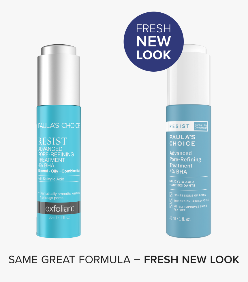 Resist Advanced Pore Refining Treatment 4% Bha, HD Png Download, Free Download