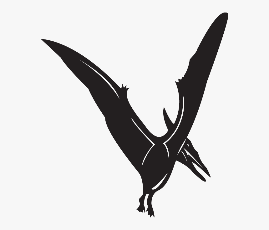 Pteranodon Black, HD Png Download, Free Download