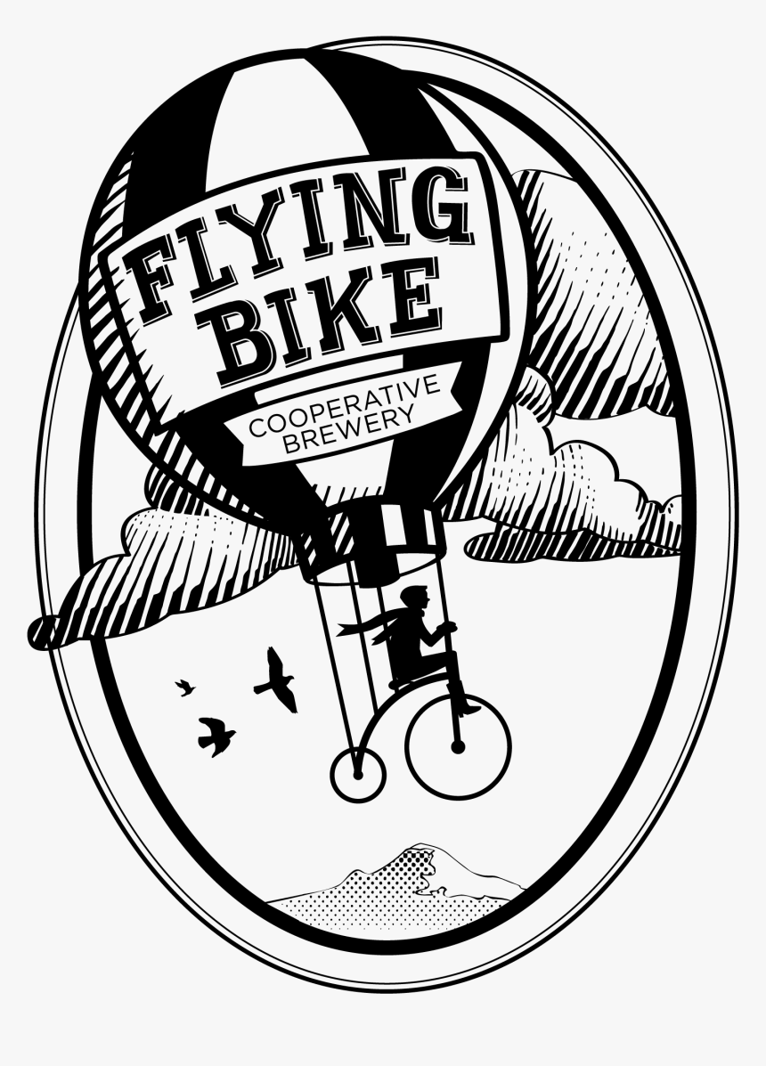 Washington"s First Member Owned Cooperative Brewery"
				src="https - Flying Bike Brewery, HD Png Download, Free Download