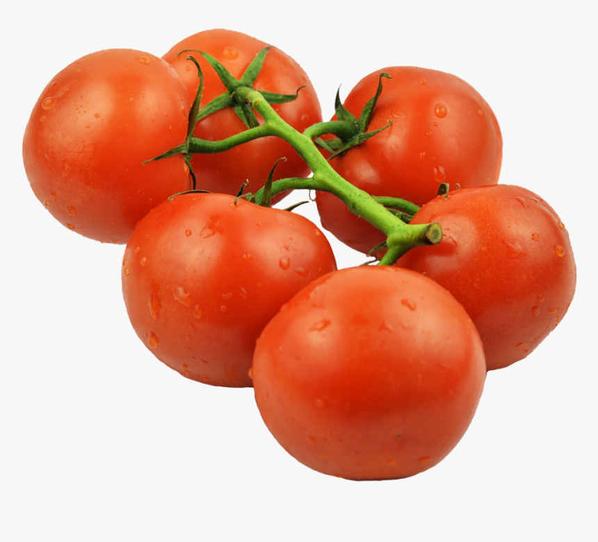 Tomatos On Stem - Plum Tomato, HD Png Download, Free Download