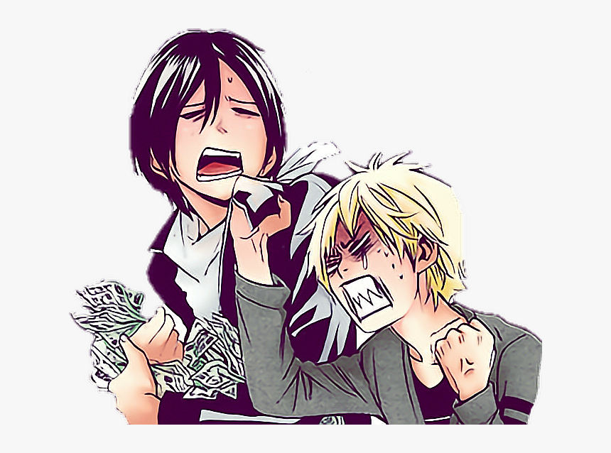 #noragami #yato #yukine #manga #money #cry#angry - Manga Yato Y Yukine, HD Png Download, Free Download