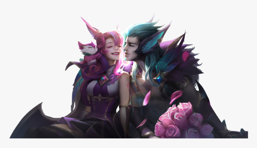 Star Guardian Xayah And Rakan, HD Png Download, Free Download