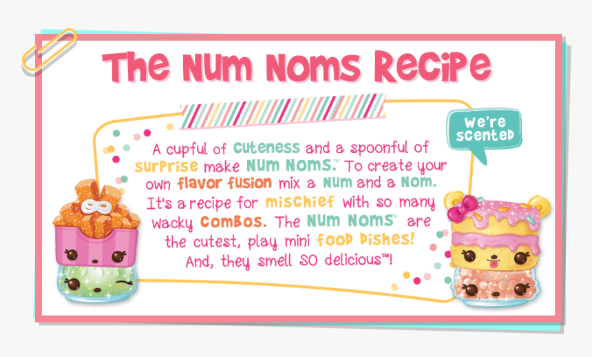 The Num Noms Recipe - Art, HD Png Download, Free Download