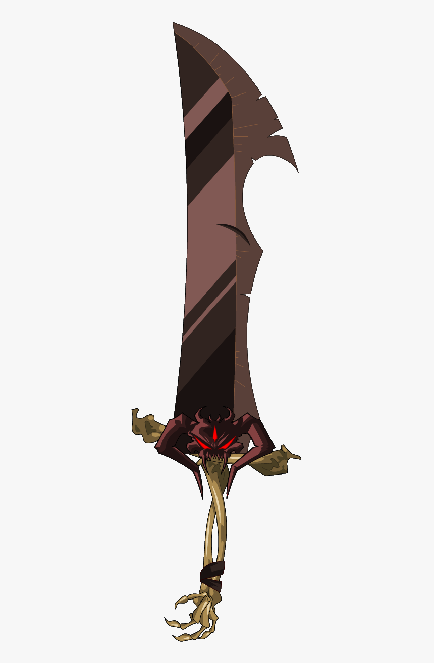 Aqw Necrotic Sword Of Doom Png, Transparent Png, Free Download