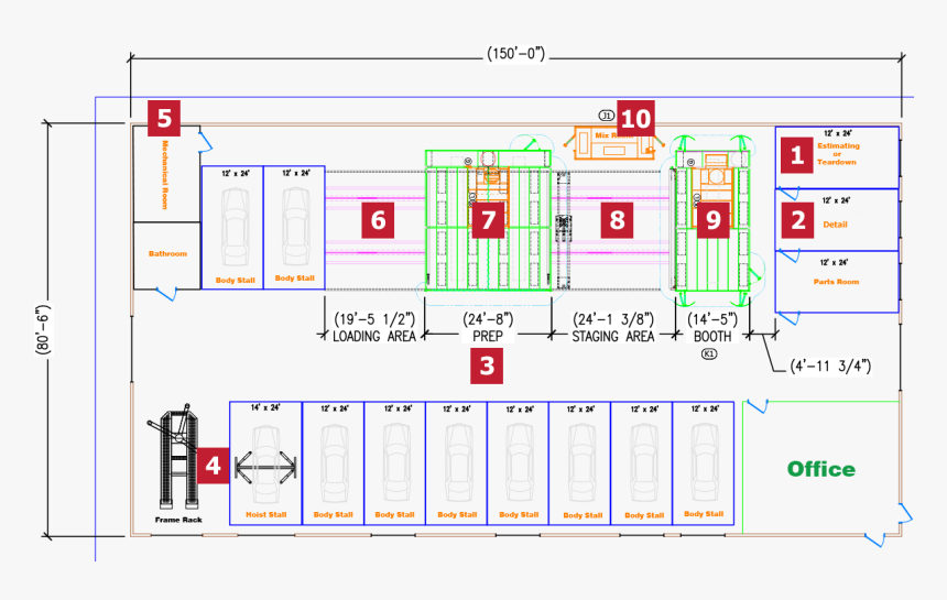 Shop Floor Layout, HD Png Download, Free Download