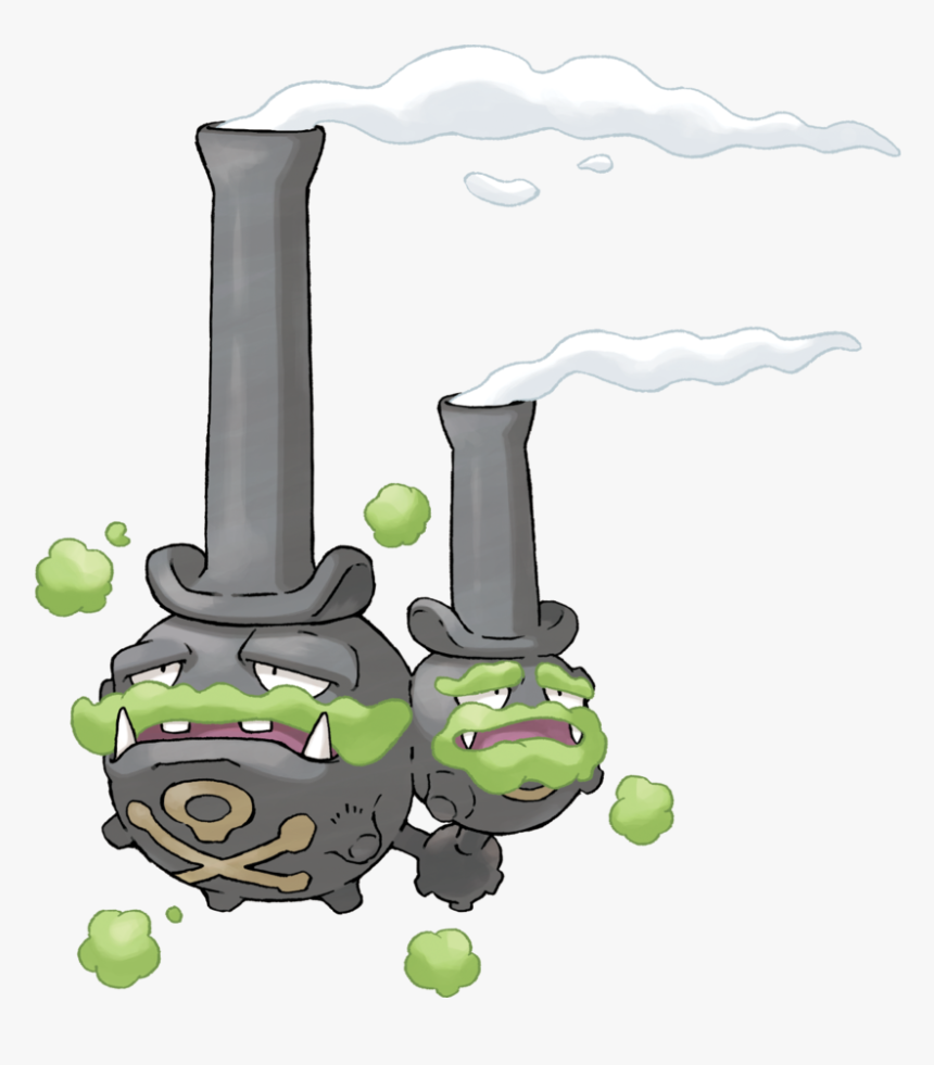 Galarian Weezing, HD Png Download, Free Download