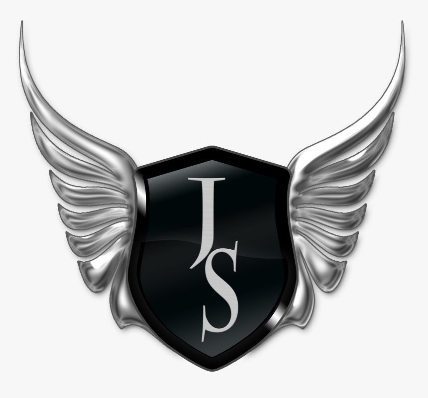Water wave js logo swoosh letter design Royalty Free Vector