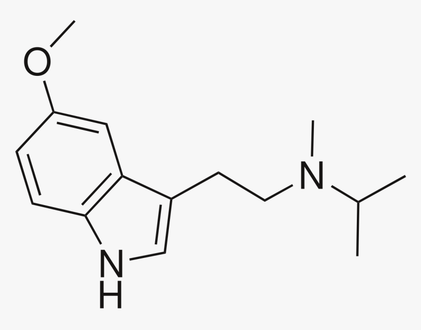 Lsd Tab Png , Png Download - Chemical Structure Of Psilocin, Transparent Png, Free Download