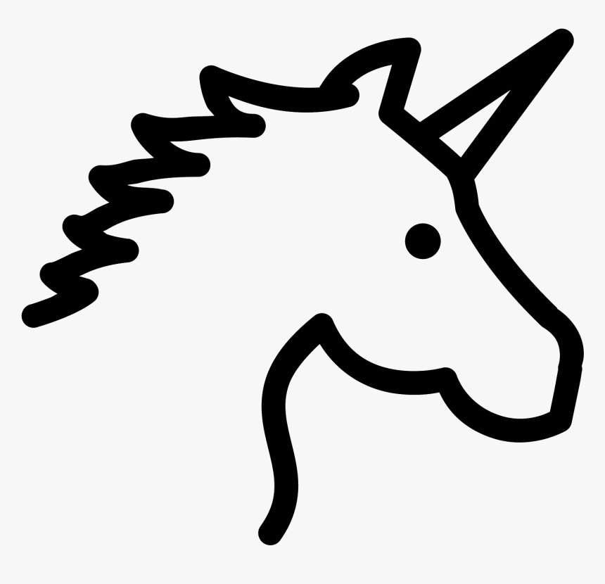 This Icon Represents A Unicorn - Unicorn Icon Transparent Background, HD Png Download, Free Download