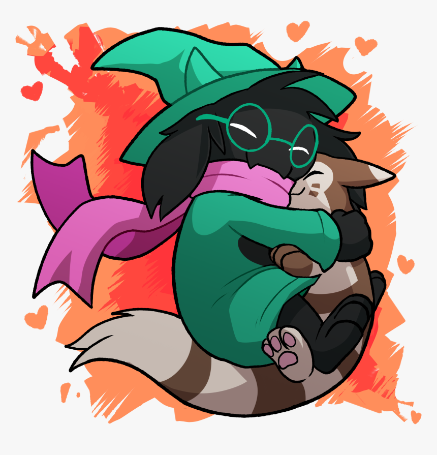 Ralsei And A Furret - Ralsei And Furret, HD Png Download, Free Download