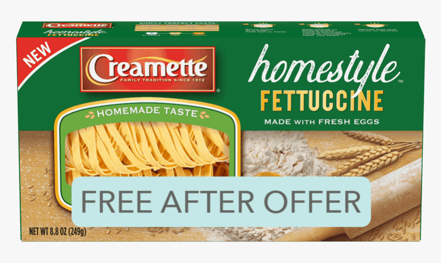 Creamette Homestyle Fettuccine, HD Png Download, Free Download