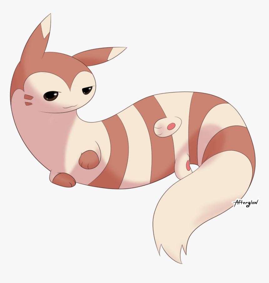 Furret Flirt - Furret, HD Png Download - kindpng