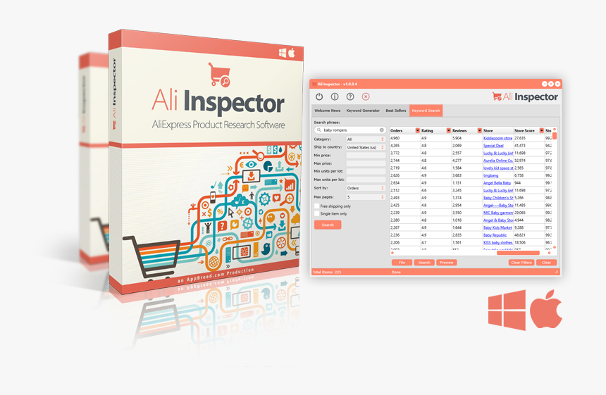 Download Ali Inspector Free Aliexpress Spy Tools - Ali Inspector, HD Png Download, Free Download