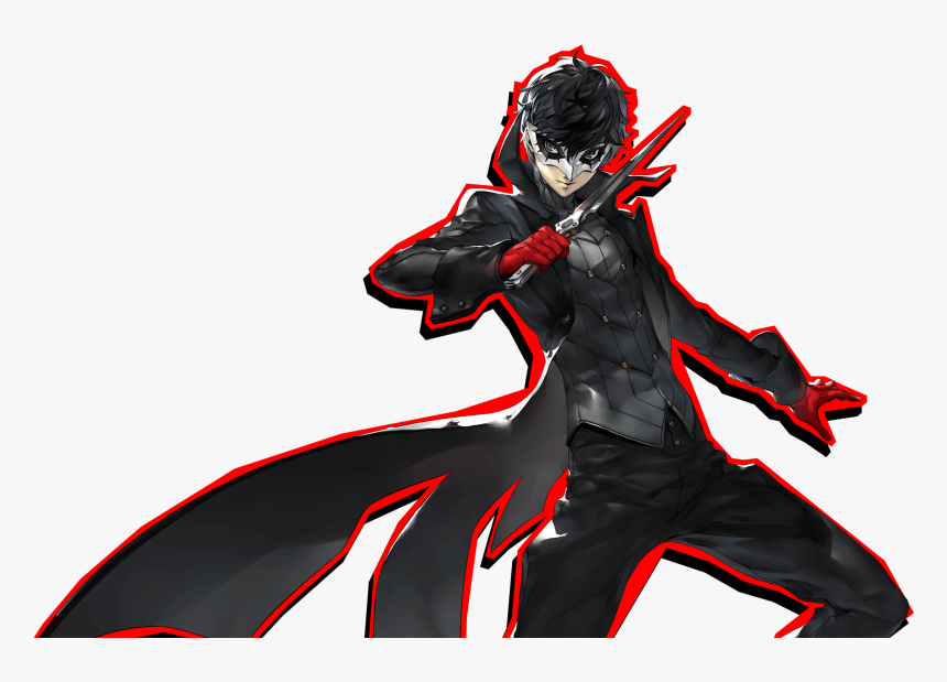 Protagonist Persona 5 Joker, HD Png Download - kindpng