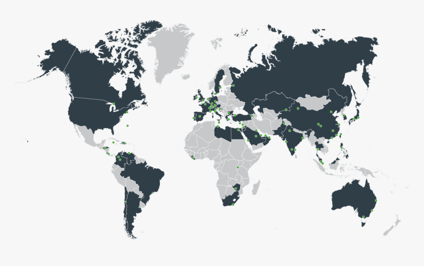 Partners International Map - Wing Cell Phone Coverage, HD Png Download, Free Download