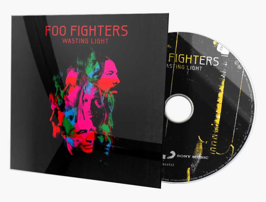 Album 3d Face - Foo Fighters Wasting Light Poster, HD Png Download, Free Download