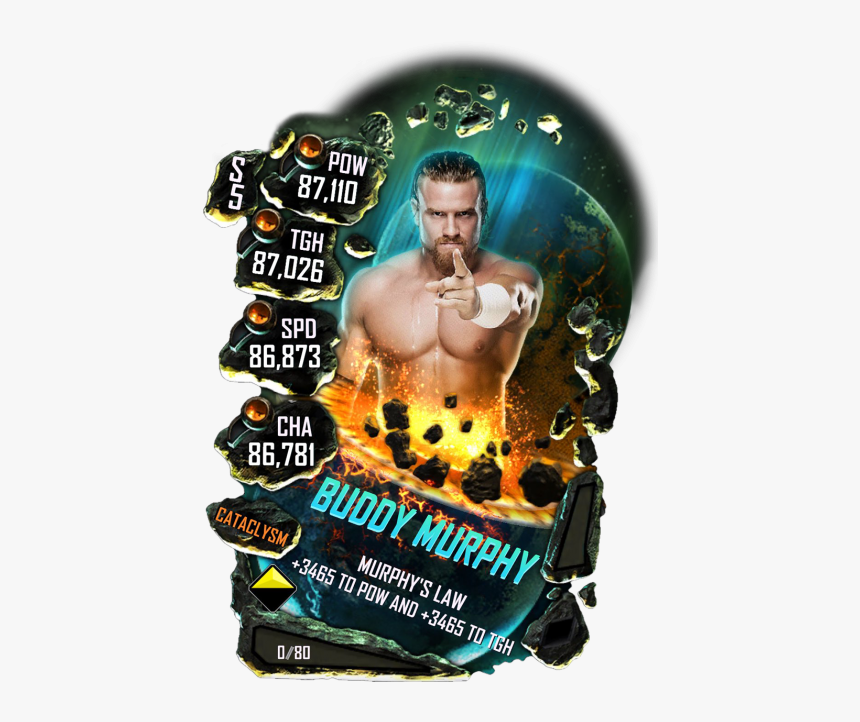 Cataclysm Cards Wwe Supercard, HD Png Download, Free Download