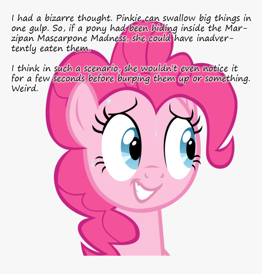 Accidental Pony Eating, Bad Poker Face, Burp, Cake, - My Little Pony Friendship, HD Png Download, Free Download