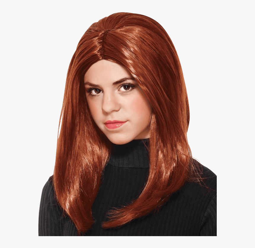 Kids Black Widow Winter Soldier Wig - Black Widow, HD Png Download, Free Download