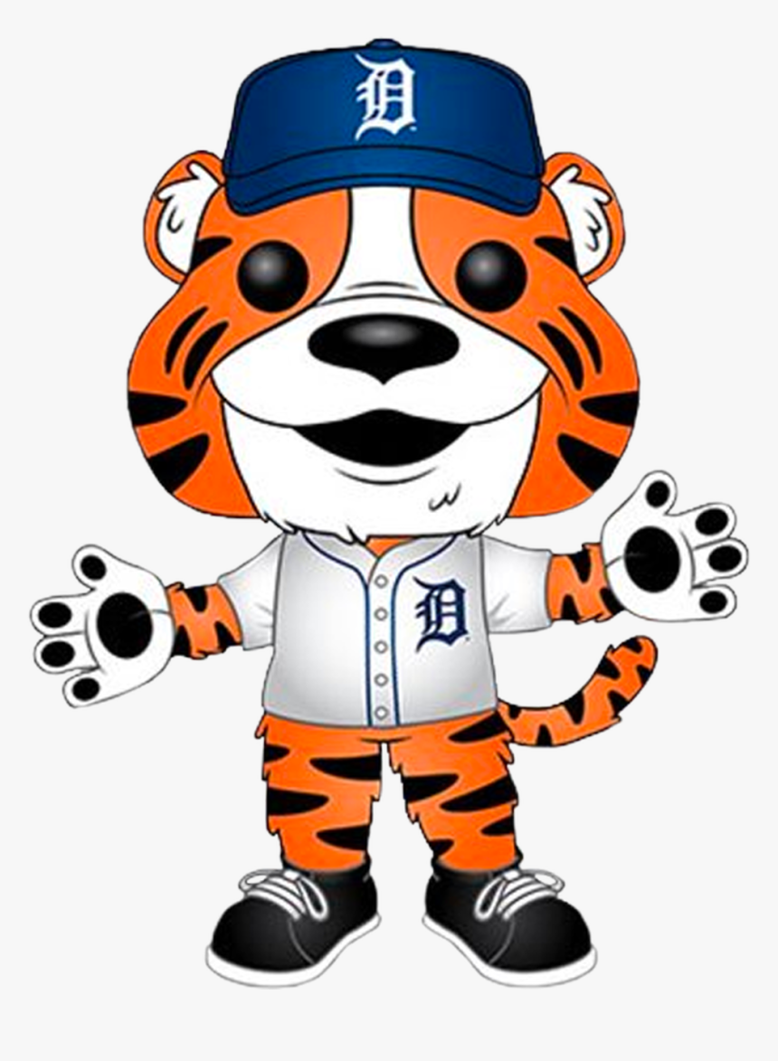 Paws Detroit Tigers Mascot Pop Vinyl Figure Detroit Tigers HD Png   454 4545795 Paws Detroit Tigers Mascot Pop Vinyl Figure Detroit 