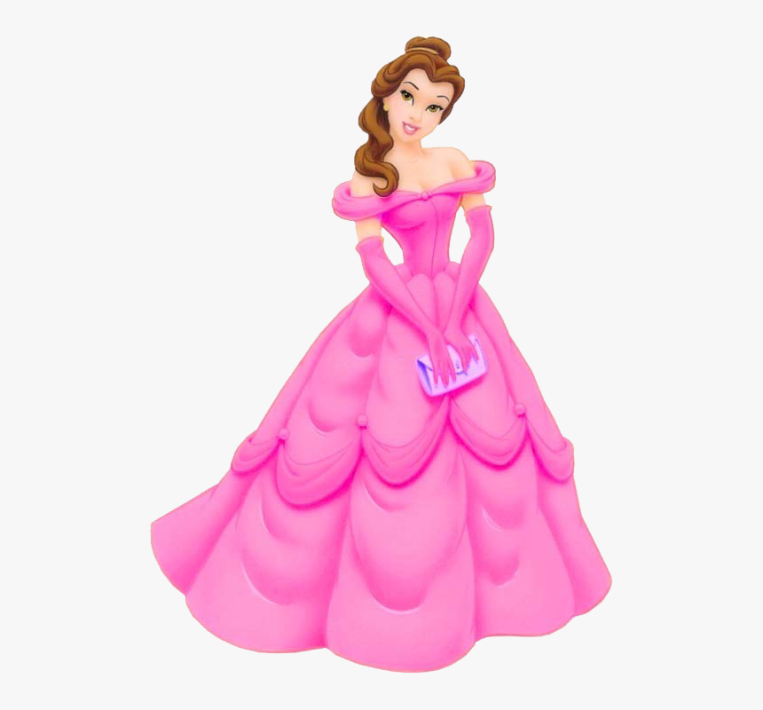 Pin By F Tima - Disney Princess Belle Pink Dress, HD Png Download - kindpng