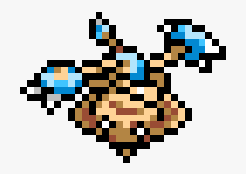 Perler Bead Hitmontop, HD Png Download, Free Download