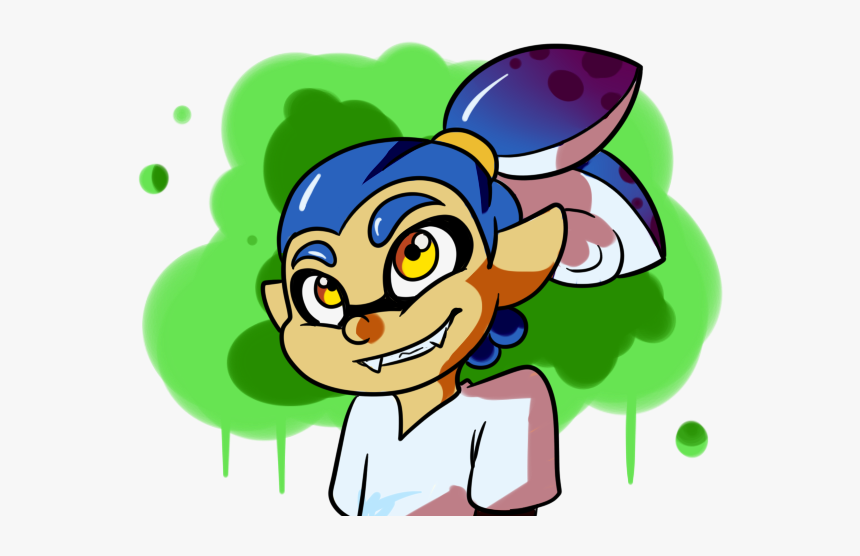 Splatoon Inkling - Cartoon, HD Png Download, Free Download