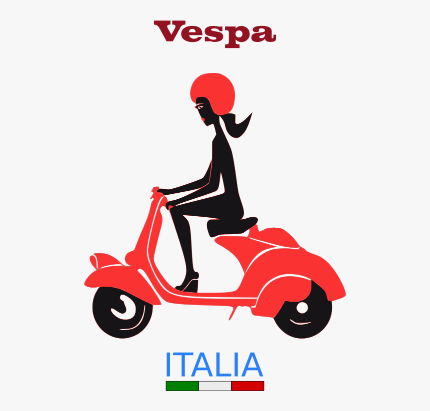 Vespa - Vespa Clipart, HD Png Download, Free Download