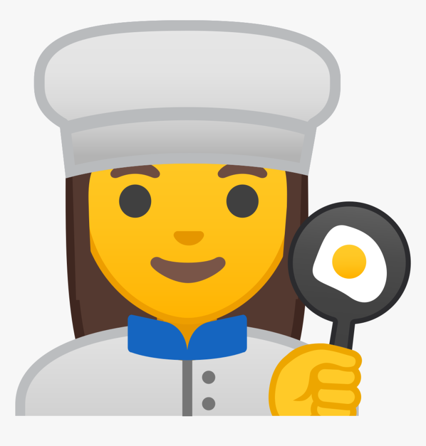 Woman Cook Icon - Emoji Chef Png, Transparent Png, Free Download