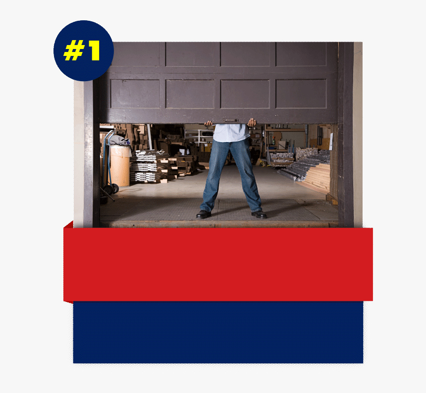 Man Opening Garage Door, HD Png Download, Free Download