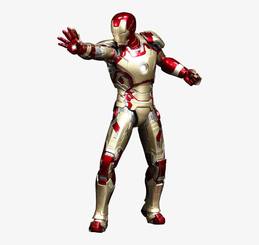 Iron Man Sixth Scale Figure By Hot Toys - Homem De Ferro Mark 42, HD Png Download, Free Download