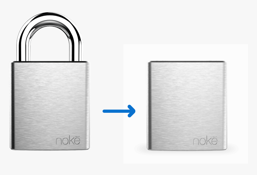 Nokē Lock Block Hd Lock Shackle Remove - Door, HD Png Download, Free Download