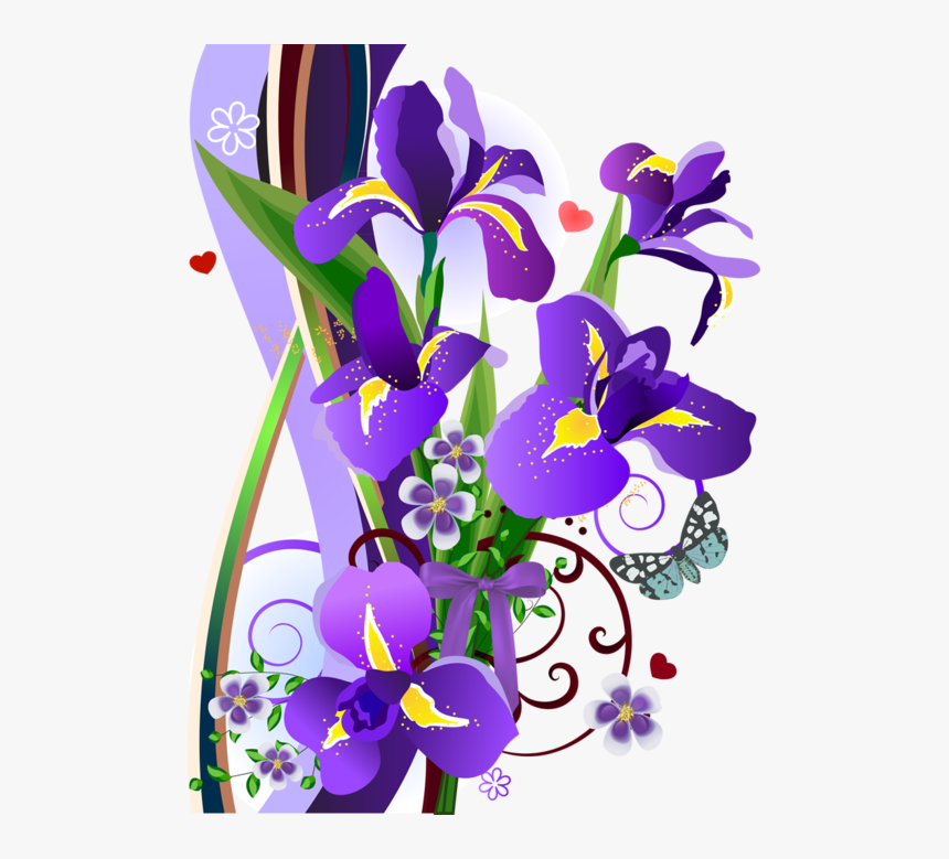 Download Spring Flowers Vector Png Clipart Flower Clip 菖蒲 イラスト 無料 Transparent Png Kindpng