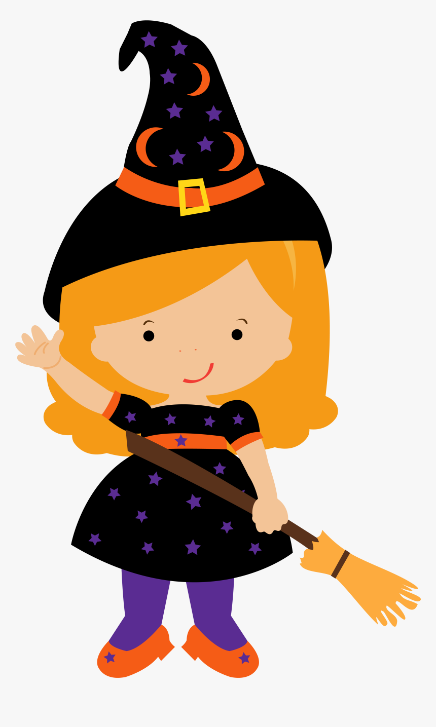 Transparent Free Clipart Witches - Transparent Background Witch Clipart, HD Png Download, Free Download