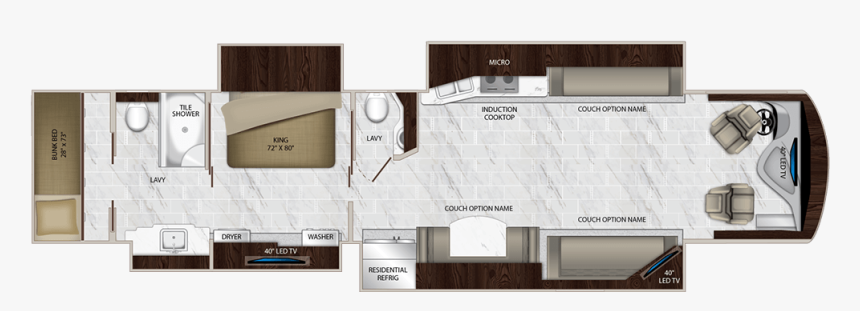 Floorplan 44b - Floor Plan, HD Png Download, Free Download