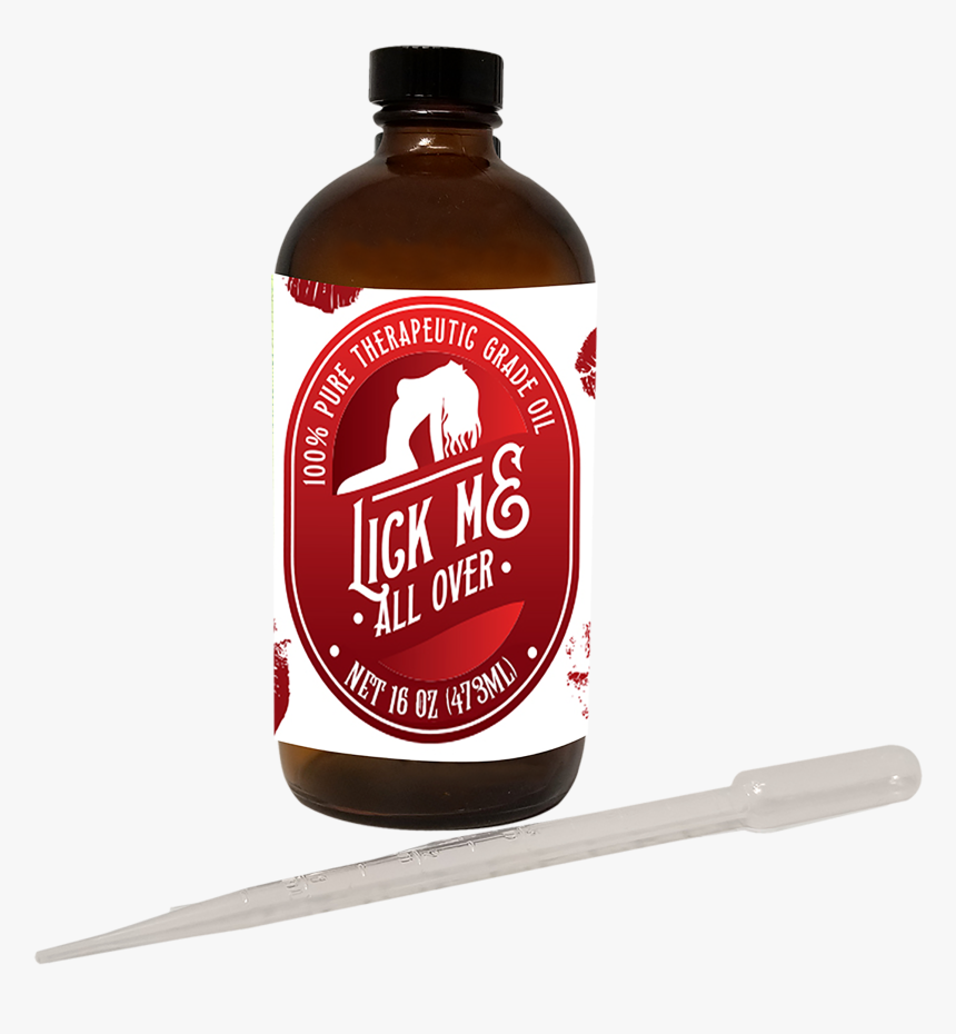 Lick Me All Over Perfume Oil, Exotic & Seductive Fragrance, - Glass Bottle, HD Png Download, Free Download