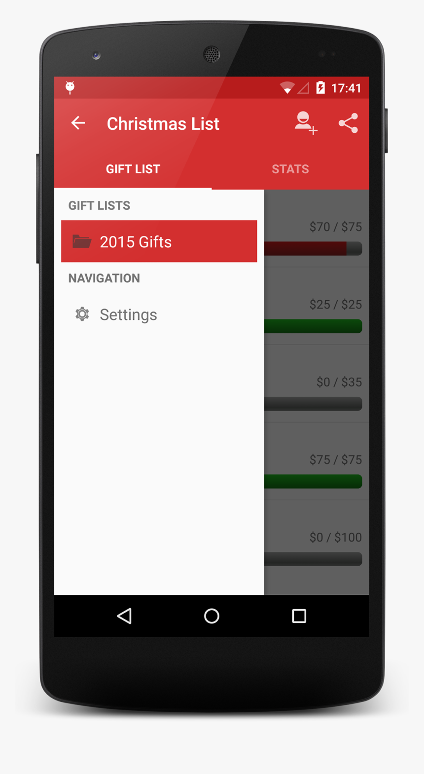 Gift List App, HD Png Download, Free Download