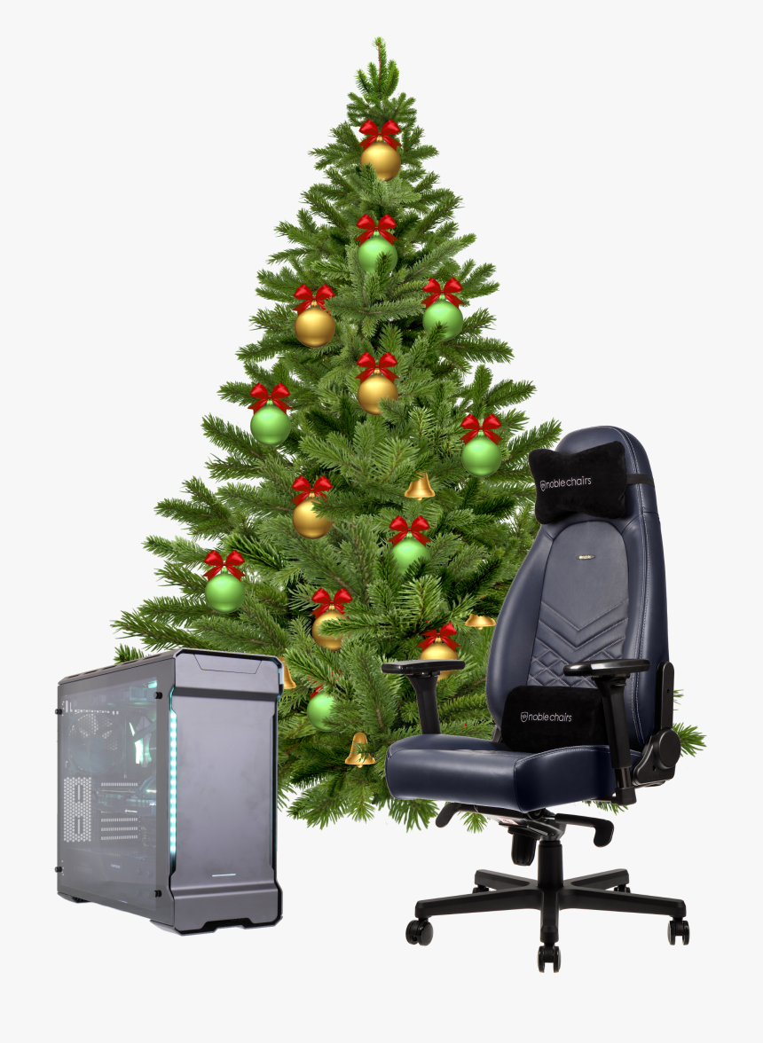 Overclockers Gifts Under The Tree - Christmas Tree Png Hd, Transparent Png, Free Download