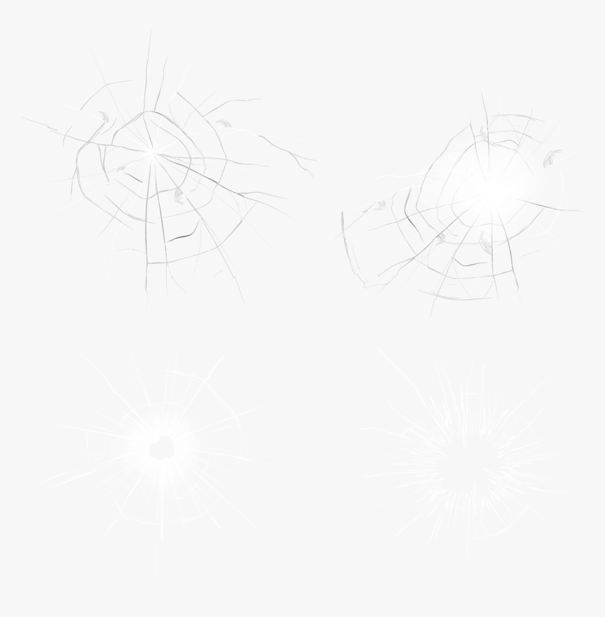 Broken Glass Png - Sketch, Transparent Png, Free Download